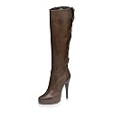 Evita Shoes Damen Reiterstiefel, fango