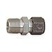 Parker Instrumentation Tube Fitting - Straight NPT Male Connector for use with Inch Tubing