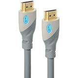 PlugLug High-Speed HDMI Cable (15 Feet/5 Meters) - Supports Ethernet, 3D, and Audio Return [Newest Standard] ~ PlugLug