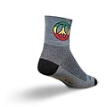 SockGuy Classic 3in Peace Cycling/Running Socks