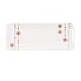Ciroa Baubles Porcelain Rectangular Decorated Platters, Set of 2, 30 cm x 12 cm x 1 cm