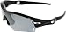 Oakley Men's Radar Path Iridium Polarized Sunglasses,Polished Black Frame/Black Lens,one size