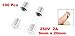uxcell 100 Pcs 250 Volts 2Amp Fast Blow Type Glass Tube Fuses 5 x 20mm