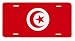 Tunisia Tunisian Flag License Plate