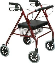 Go-Lite Wide Bariatric Rollator by Drive Medical