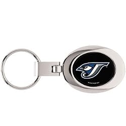 Toronto Blue Jays Domed Metal Keychain