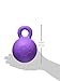 Soft-Flex Gripper Ball Dog Toy, 4.5-inch Purple
