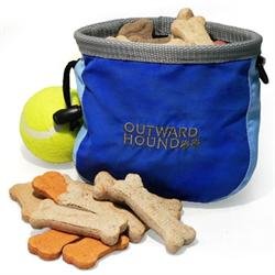 Kyjen Outward Hound Jr. Dog Treat ‘N Ball Bag, Colors Vary