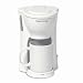 Toastess TFC-343 One Cup Coffee Maker with Mug, White