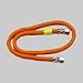 Gasschlauch Mitteldruck PS 6 bar, 2 x Linksgewinde 150cm lang