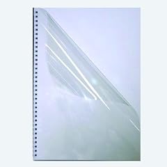 Fellowes 5376102 PVC Deckbl�tter, 200 Mikron, transparent