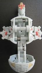 BAKUGAN SEASON 2 VESTROIA BAKUBRONZE NEW LOOSE HAOS GREY MEGA NEMUS 520G OVER 3" TALL!!!