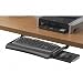 FELLOWES MFG. CO. Adjustable Monitor Riser with Storage Tray, 16w x 9 1/2d x 4 1/2-6h, Black