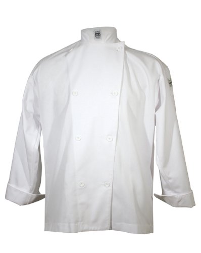 Chef Revival Knife & Steel Jacket QC2000 Poly-Cotton, Chef-Logo Button