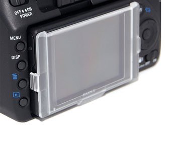 Hard LCD Cover Screen Protector For Sony Alpha DSLR A350 A300 PCK-LH3AM + 1 Ultra Fine Microfiber Cleaning Cloth