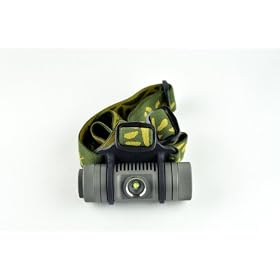 Spark SD6-460NW Cree XML T5 Flashlight Headlight - Cree XM-L T5 Neutral White LED, Flood Light (460 lumen)