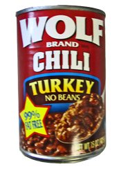 Wolf Turkey Chili w o Beans 12ct by Conagra