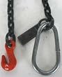 Dayton 2UKD8 Chain Sling, SPG, 3500 Lb, 9/32 In, 10 Ft L