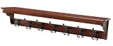 Sonoma Coat Rack Seven-hook Durham Walnut
