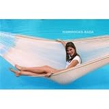 MAYAN HAMMOCK,MATRIMONIAL SIZE,ALL NYLON FABRIC-BEIGE COLOR