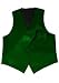 Tuxedo Vest Hunter Satin Green with 2 ties!