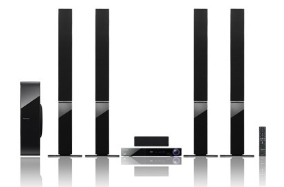 Pioneer HTZ-BD51 5.1 Blu-ray Home Theater System with Receiver, Tower Speakers, Sub Woofer