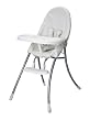 Bloom Nano Urban High Chair, White Frame With Seat Pad Coconut White