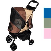 Pet Gear Happy Trails Pet Stroller & Weather Cover sahara-color weather cover (stroller sold separately)