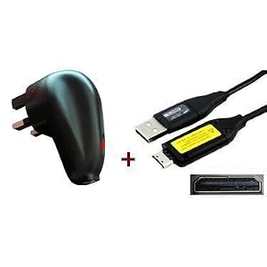 ABC Products� Samsung Digimax Digital Camera CHARGE PACKAGE DEAL SAC-47 SUCC3 Replacement USB ac... by 