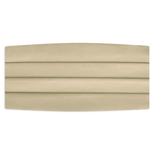 Champagne Satin Cummerbund
