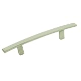 Amerock BP26203-G10 Essentialz Collection Contemporary 96mm Pull, Satin Nickel