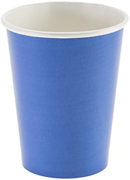 Elite Settings 20 Count Prominence Collection Paper Cups, 9-Ounce, Blue