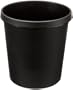 helit Papierkorb/H6105895 Ø 310mm, H 320mm schwarz Inh.18l helit Papierkorb/H6105895 Ø 310mm, H 320mm schwarz Inh.18l