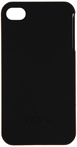 Incipio iPhone 4/4S feather Ultralight Hard Shell Case - 1 Pack - Carrying Case - Retail Packaging - Black Absolute