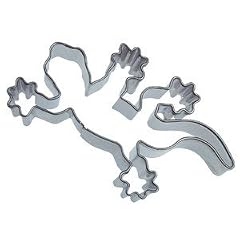 Ausstechform Pl�tzchen Edelstahl Salamander / Eidechse / gecko ca 6,5 cm Sp�lmaschienen geeignet 163263
