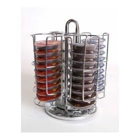 Coffee Disc Carousel (6.75"H x 6.75"W x 10"D)
