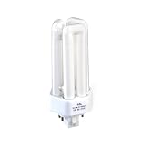 ASL TC18/E/41K 18-Watt Compact Triple 4-Pin Electronic Ballast Compact Fluorescent Bulb, Cool White