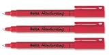 Electronics : Berol Handwriting Pen Water-based Ink Plastic 0.9mm Tip 0.6mm Line Black Ref S0378750 [Pack 12]