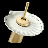 Faucets Antique Brass, 7 inch Waterfall Faucet, Clam Shell Disk