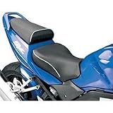 01-02 SUZUKI SV650S: SARGENT WORLD SPORT PERFORMANCE SEAT WITH BLACK WELT by Sargent