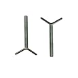 Dreambaby Banister Gate Adaptors, Silver