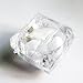 Wedding Ring Set Jewelry Gift Box: Modern Collection - White
