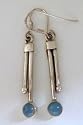 Moonstone Bar Earrings