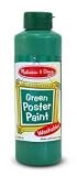 Green Poster Paint Bottle