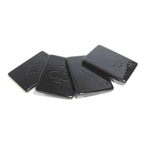 imm Living Kings and Blood Ceramic Coaster Set, Black by