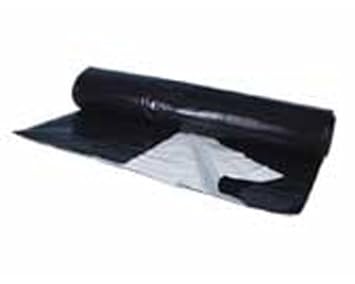 Panda Film White & Black Poly Film - 10' x 100' (6 Mil)