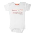 Babygags Naughty/Nice Bodysuit - White