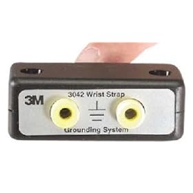 3M Wrist Strap Grounding System, 3042, 2 Jacks, 10' Crd by 3M