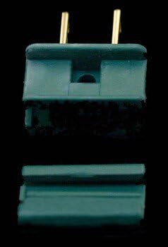 Club Pack of 12 Green Male Quick Zip Plugs - For Spt1 8 Amps