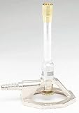 Burner, Bunsen; For Natural Gas type; Allow control of both flame temperature and flame height